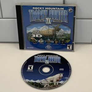 Rocky Mountain Trophy Hunter II Above the Treeline PC Game 1999‎ WizardWorks